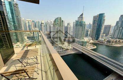 Apartment - 2 Bedrooms - 3 Bathrooms for rent in No.9 - Dubai Marina - Dubai
