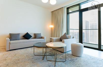 Apartment - 1 - 1 for rent in Marina Vista Tower 1 - Marina Vista - Emaar Beachfront - Dubai Harbour - Dubai