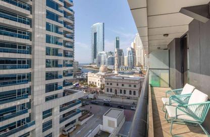 Apartment - 1 Bedroom - 2 Bathrooms for rent in Escan Tower - Dubai Marina - Dubai