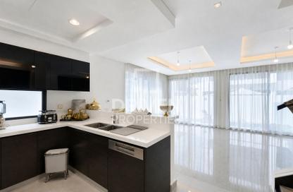 Townhouse - 4 - 4 for rent in Bel Air - Trump Estates - Damac Hills - Dubai