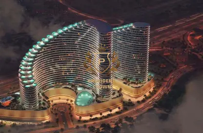 Apartment - 1 Bedroom - 2 Bathrooms for sale in Binghatti Skyflame 2 - Binghatti Skyflame - Majan - Dubai