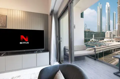 Apartment - 2 Bedrooms - 2 Bathrooms for rent in MAG 318 - Business Bay - Dubai