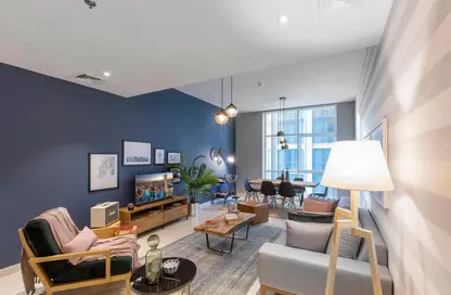 شقة - غرفة نوم - 1 حمام للايجار في برج دوجا - شارع الشيخ زايد - دبي