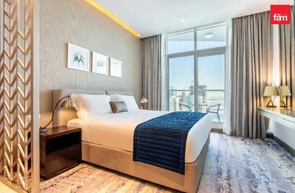 Apartment - Studio - 1 for rent in Damac Maison Prive A - Damac Maison Prive - Business Bay - Dubai