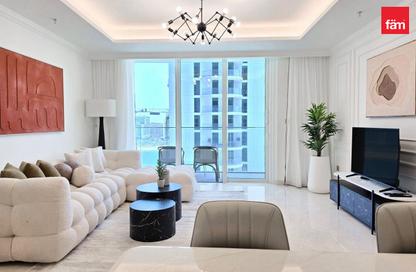 Apartment - 1 - 1 for rent in Palace Beach Residence Tower 1 - Palace Beach Residence - Emaar Beachfront - Dubai Harbour - Dubai