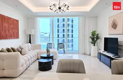 Apartment - 1 Bedroom - 1 Bathroom for rent in Palace Beach Residence Tower 1 - Palace Beach Residence - Emaar Beachfront - Dubai Harbour - Dubai