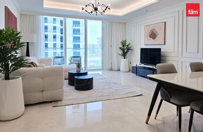 Apartment - 1 - 1 for rent in Palace Beach Residence Tower 1 - Palace Beach Residence - Emaar Beachfront - Dubai Harbour - Dubai