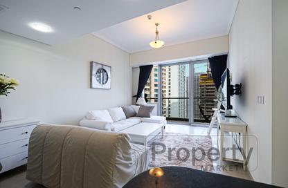 Apartment - 1 - 2 for rent in Ocean Heights - Dubai Marina - Dubai