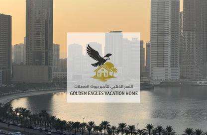 Apartment - 1 Bedroom - 2 Bathrooms for rent in Beach Tower 1 - Al Khan Lagoon - Al Khan - Sharjah Apartment - 1 Bedroom - 2 Bathrooms for rent in Beach Tower 1 - Al Khan Lagoon - Al Khan - Sharjah