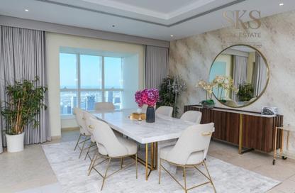 Penthouse - 4 Bedrooms - 6 Bathrooms for rent in Elite Residence - Dubai Marina - Dubai