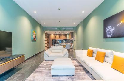 Apartment - 1 Bedroom - 2 Bathrooms for rent in Elite Residence - Dubai Marina - Dubai