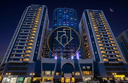 Apartment - 2 Bedrooms - 3 Bathrooms for rent in Al Dewan Towers - Al Nakhil 2 - Al Nakhil - Ajman