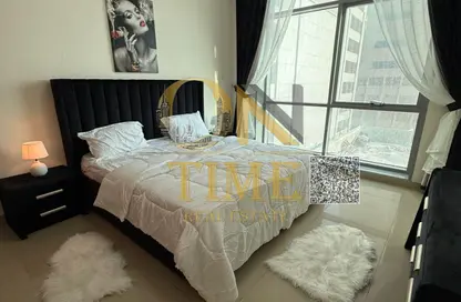 Apartment - 1 Bedroom - 2 Bathrooms for rent in Ajman Corniche Residences - Ajman Corniche Road - Ajman