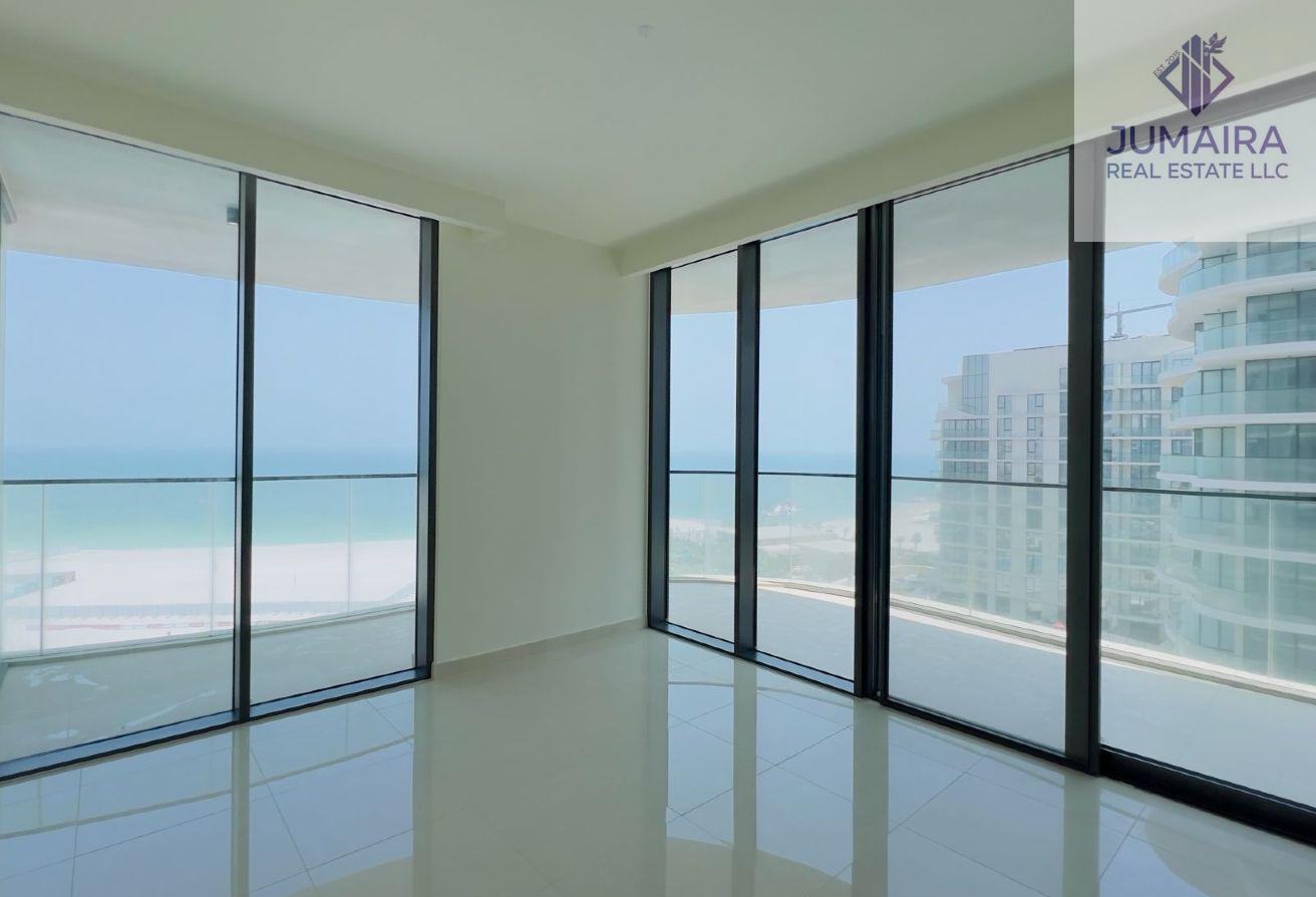 Full Sea View | 2BR+Maid | Long Balcony | Prime Lo
