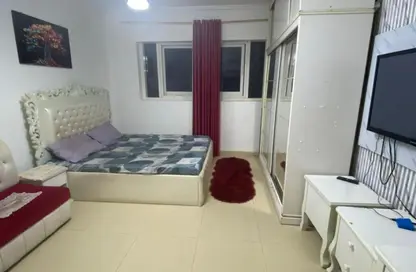 Apartment - Studio - 1 Bathroom for rent in Jasmine Towers - Garden City - Ajman