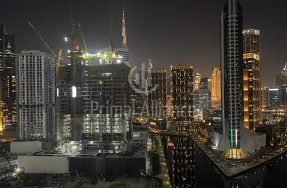 شقة - غرفة نوم - 2 حمامات للايجار في برج تشرشل السكني - أبراج تشرشل - الخليج التجاري - دبي