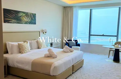 Apartment - Studio - 1 Bathroom for rent in The Palm Tower - Palm Jumeirah - Dubai