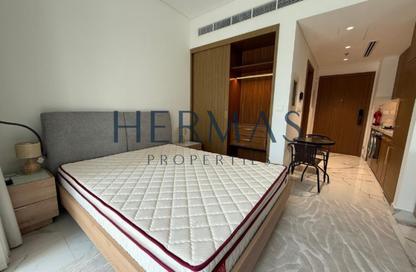 Apartment - Studio - 1 Bathroom for rent in Azizi Riviera 59 - Azizi Riviera - Meydan One - Meydan - Dubai