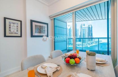 Apartment - 1 Bedroom - 2 Bathrooms for rent in Al Mesk Tower - Dubai Marina Towers - Dubai Marina - Dubai
