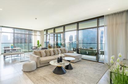 Apartment - 2 - 3 for rent in Peninsula Five - Peninsula - Business Bay - Dubai