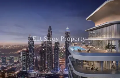 شقة - 2 غرف نوم - 2 حمامات للبيع في برج Seapoint 2 - سي بوينت - إعمار بيتشفرونت - دبي هاربور - دبي