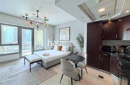 Apartment - Studio - 1 Bathroom for rent in 29 Burj Boulevard Tower 2 - 29 Burj Boulevard - Downtown Dubai - Dubai