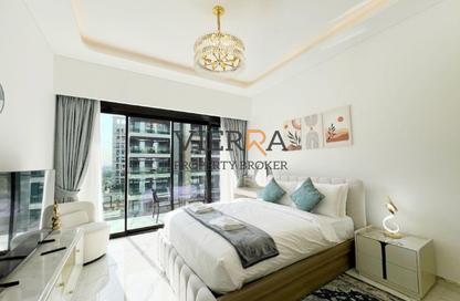 Apartment - Studio - 1 Bathroom for rent in Azizi Riviera 61 - Azizi Riviera - Meydan One - Meydan - Dubai