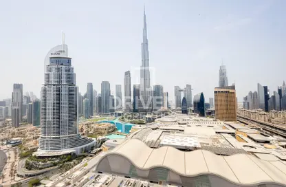 شقة - 2 غرف نوم - 3 حمامات للايجار في فندق ادريس فاونتن فيوز - العنوان رزيدنس فاونتن فيوز - وسط مدينة دبي - دبي