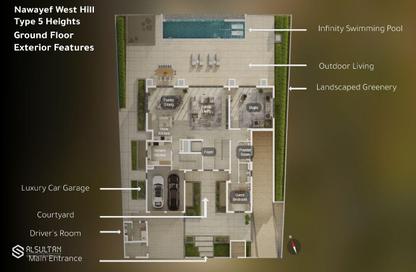 Villa - 5 - 7+ for sale in Nawayef West - Al Hudayriat Island - Abu Dhabi
