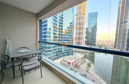 Apartment - Studio - 1 Bathroom for rent in Jumeirah Bay X1 - JLT Cluster X - Jumeirah Lake Towers - Dubai
