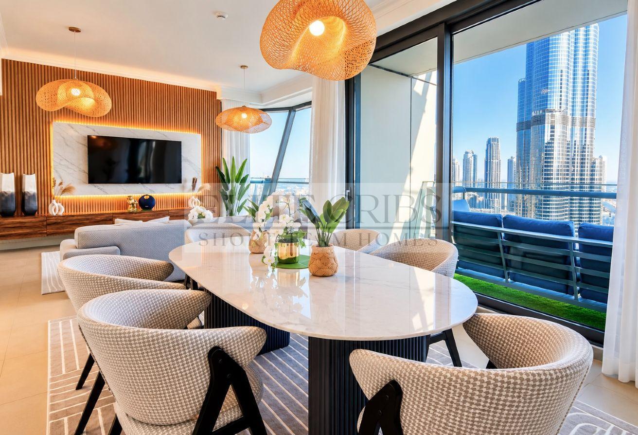 Elite 3B+M 60th floor Burj Vista T1- All Inclusive photo 6