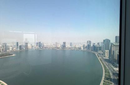 Apartment - 3 Bedrooms - 4 Bathrooms for rent in Thuraya Al Majaz Building - Al Majaz 3 - Al Majaz - Sharjah