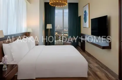 Hotel  and  Hotel Apartment - 1 Bedroom - 2 Bathrooms for rent in Palm View - Dubai Media City - Dubai