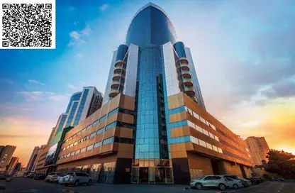 شقة - غرفة نوم - 2 حمامات للبيع في أورينت تاور 2 - أورينت تاور - البستان - عجمان