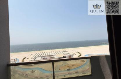 Apartment - 2 - 2 for rent in Ajman Corniche Residences - Ajman Corniche Road - Ajman