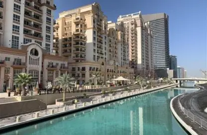 شقة - غرفة نوم - 2 حمامات للايجار في طراز فينيسيا - مساكن القناه المائية - مدينة دبي الرياضية - دبي