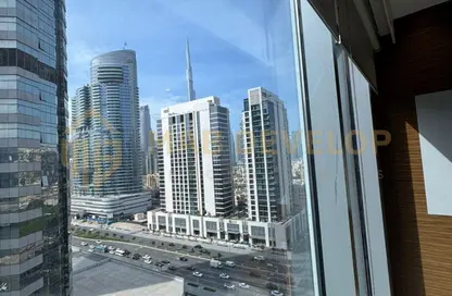 Office Space - 1 Bedroom - 1 Bathroom for rent in Opal Tower - Business Bay - Dubai