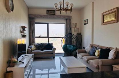 Compound - 2 Bedrooms - 2 Bathrooms for rent in Lawnz by Danube Block 2 - Lawnz by Danube - International City - Dubai
