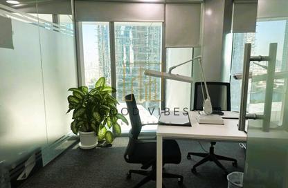 Office Space - Studio - 1 Bathroom for rent in Almas Tower - Jumeirah Lake Towers - Dubai