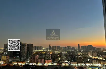 شقة - غرفة نوم - 2 حمامات للبيع في أورينت تاور 1 - أورينت تاور - البستان - عجمان