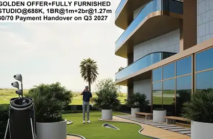 Apartment - 1 Bedroom - 1 Bathroom for sale in Golf Terrace Residences By ASAK - Dubai Production City (IMPZ) - Dubai