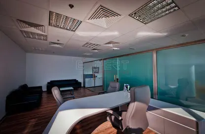 Office Space - Studio - 1 Bathroom for rent in The Prime Tower - Business Bay - Dubai
