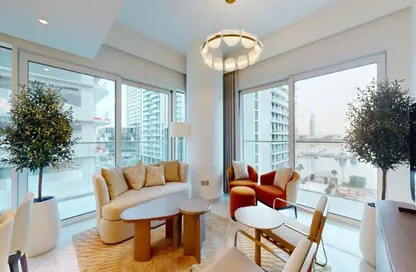 Apartment - 1 Bedroom - 1 Bathroom for rent in Grand Bleu Tower 1 - EMAAR Beachfront - Dubai Harbour - Dubai