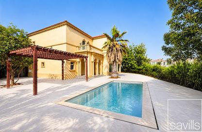 Villa - 4 - 5 for rent in Entertainment Foyer - Mediterranean Clusters - Jumeirah Islands - Dubai