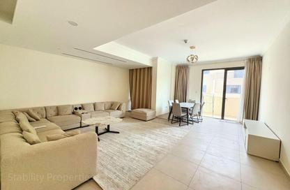Apartment - 2 - 3 for rent in Janayen Avenue Block A - Janayen Avenue - Mirdif Hills - Mirdif - Dubai