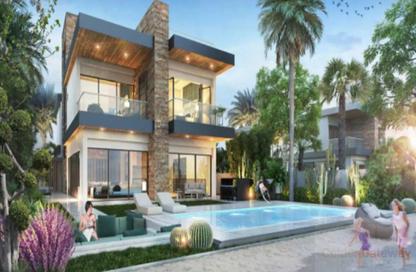 Townhouse - 5 Bedrooms - 6 Bathrooms for sale in Costa Brava 1 - Costa Brava - Damac Lagoons - Dubai