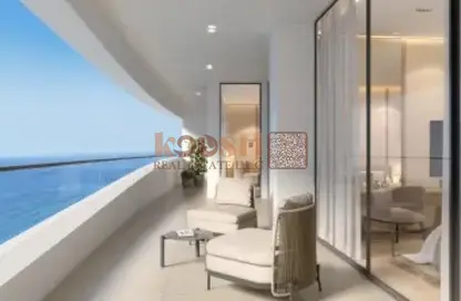 Apartment - 1 Bedroom - 2 Bathrooms for sale in Ajman Corniche Residences - Ajman Corniche Road - Ajman