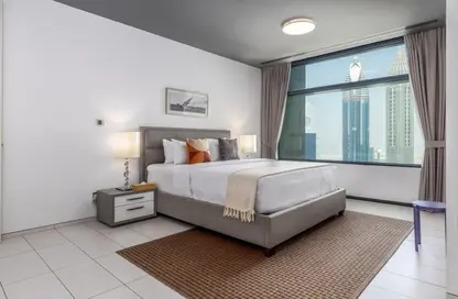 شقة - 2 غرف نوم - 3 حمامات للايجار في برج إندكس - مركز دبي المالي العالمي - دبي