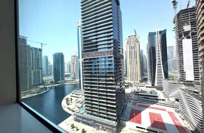 Office Space - Studio - 1 Bathroom for rent in Preatoni Tower - JLT Cluster L - Jumeirah Lake Towers - Dubai