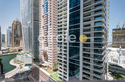 Apartment - 2 Bedrooms - 2 Bathrooms for rent in The Torch - Dubai Marina - Dubai